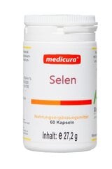 Maisto papildas Medicura Selenas, 60 kapsulių kaina ir informacija | Vitaminai, maisto papildai, preparatai grožiui | pigu.lt