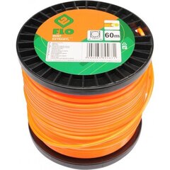 Valas trimeriams Extranyl (kvadratinis, su šerdimi) Flo d-3,0mm x 60m, Flo (89467) kaina ir informacija | Sodo technikos dalys | pigu.lt