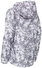 Trespass lietaus striukė mergaitėms Qikpac Jacket Print, White camo kaina ir informacija | Striukės, paltai mergaitėms | pigu.lt