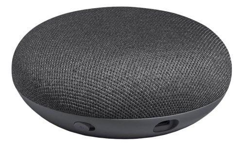 Google Home Mini smart speaker, Juoda kaina ir informacija | Išmanioji technika ir priedai | pigu.lt