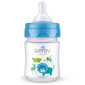 Antikolinis buteliukas su silikoniniu žinduku Bayby, 0 mėn., 120 ml, mėlynas цена и информация | Buteliukai kūdikiams ir jų priedai | pigu.lt