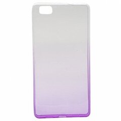 Telefono dėklas Mocco Gradient Back Case, skirtas Samsung G955 Galaxy S8 Plus telefonui, skaidrus-violetinis цена и информация | Чехлы для телефонов | pigu.lt