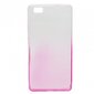 Telefono dėklas Mocco Gradient Back Case, skirtas Samsung G955 Galaxy S8 Plus telefonui, skaidrus-rožinis kaina ir informacija | Telefono dėklai | pigu.lt