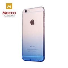 Telefono dėklas Mocco Gradient Back Case, skirtas Samsung G955 Galaxy S8 Plus telefonui, skaidrus-mėlynas цена и информация | Чехлы для телефонов | pigu.lt