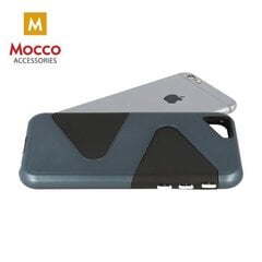 Apsauginis dėklas Mocco Combo Wave Back Case, skirtas Apple iPhone 7 Plus / 8 Plus mėlynas kaina ir informacija | Telefono dėklai | pigu.lt