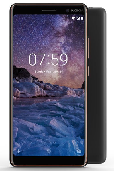 Nokia 7 Plus 64GB, Dual SIM, Juoda kaina ir informacija | Mobilieji telefonai | pigu.lt