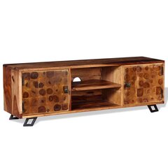 Шкафчик, древесина розовой далбергии, 120x30x40 см цена и информация | Тумбы под телевизор | pigu.lt