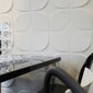 Sienos plokštė WallArt 3D Sweeps GA-WA06, 50 x 50 x 1,75 cm цена и информация | Plytelės sienoms | pigu.lt