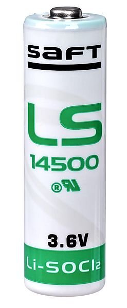 Saft R6 AA 3,6V 2600mAh elementas LS14500 цена и информация | Elementai | pigu.lt