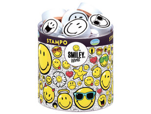 Antspaudukų rinkinys Aladine Stampo Smiley su dažų pagalvėle, 38 vnt. kaina ir informacija | Kanceliarinės prekės | pigu.lt