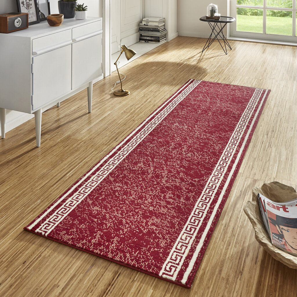 Hanse Home kiliminis takas  Casa Red, 80x400 cm   цена и информация | Kilimai | pigu.lt