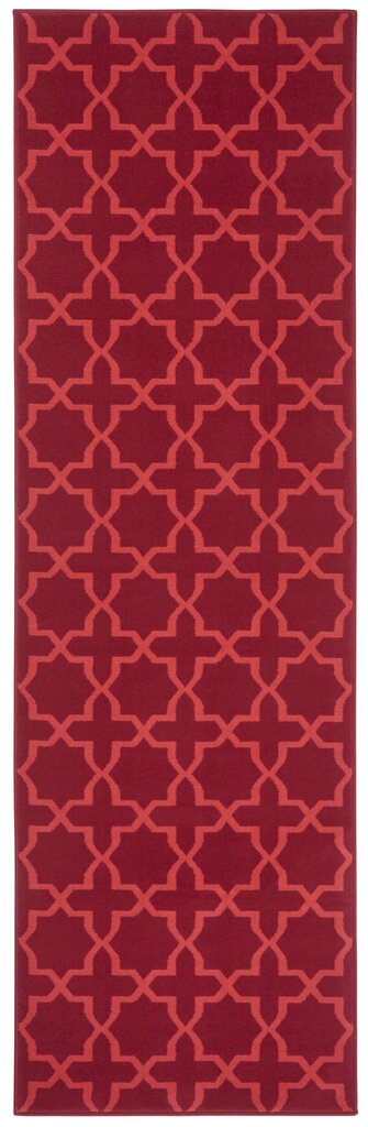 Hanse Home kiliminis takas Glam Red, 80x200 cm kaina ir informacija | Kilimai | pigu.lt