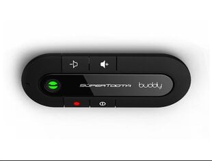 SuperTooth BUDDY juoda automobilinė Bluetooth laisvų rankų įranga kaina ir informacija | Supertooth Mobilieji telefonai, Foto ir Video | pigu.lt