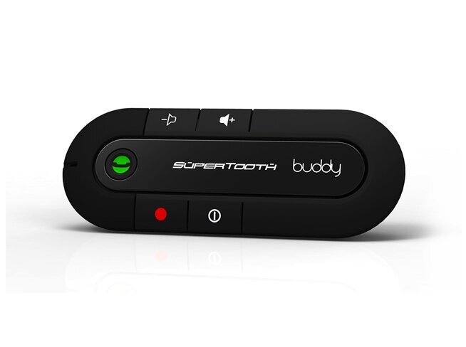 SuperTooth BUDDY juoda automobilinė Bluetooth laisvų rankų įranga цена и информация | Laisvų rankų įranga | pigu.lt