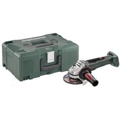 Аккумуляторная угловая шлифовальная машина Metabo WB 18 LTX BL 125 цена и информация | Шлифовальные машины | pigu.lt