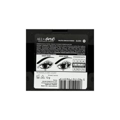 Палитра теней Eveline All In One Eyeshadow 03 Burn, 12 г цена и информация | Тушь, средства для роста ресниц, тени для век, карандаши для глаз | pigu.lt