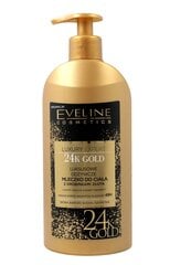 Kūno pienelis Eveline Luxury Expert 24K Gold 350 ml kaina ir informacija | Kūno kremai, losjonai | pigu.lt