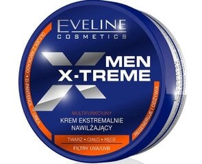 Daugiafunkcinis drėkinamasis veido kremas Eveline Men X-Treme vyrams 200 ml цена и информация | Кремы для лица | pigu.lt