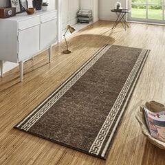 Ковровая дорожка Hanse Home Basic Casa Brown, 80x400 см   цена и информация | Ковры | pigu.lt