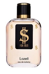 Туалетная вода Lazell $ for Men EDT для мужчин 100 мл цена и информация | Мужские духи | pigu.lt