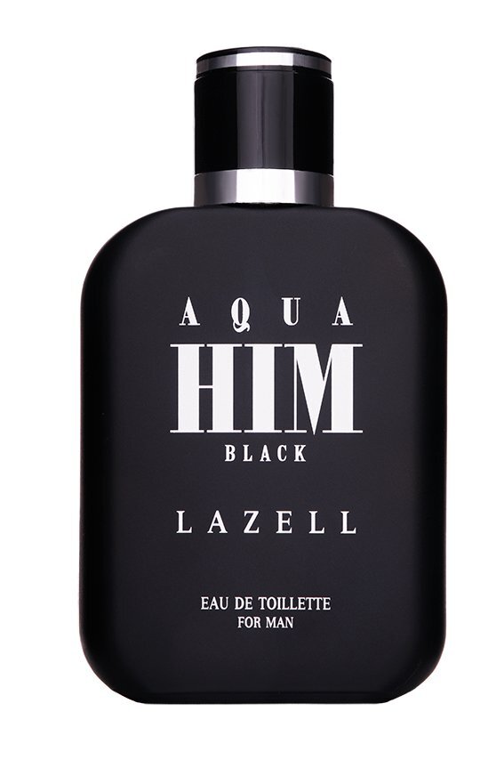Tualetinis vanduo Lazell Aqua Him Black For Men EDT vyrams 100 ml kaina ir informacija | Kvepalai vyrams | pigu.lt