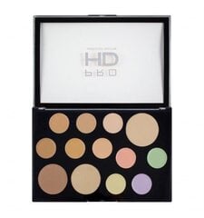 Makeup Revolution Pro HD Amplified Palette The Face Works - Light Medium 15 g цена и информация | Пудры, базы под макияж | pigu.lt