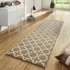 Hanse Home kiliminis takas  Glam Brown, 80x350 cm   kaina ir informacija | Kilimai | pigu.lt