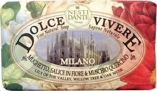 Muilas Nesti Dante Dolve Vivere Milano 250 g kaina ir informacija | Muilai | pigu.lt