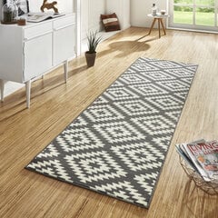 Ковровая дорожка Hanse Home Basic Nordic Grey, 80x500 см цена и информация | Ковры | pigu.lt