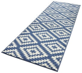 Hanse Home kiliminis takas  Nordic Blue, 80x250 cm   цена и информация | Ковры | pigu.lt