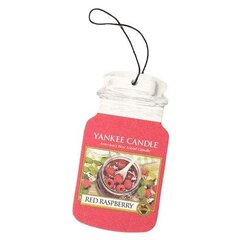 Automobilinis oro gaiviklis Yankee Candle Car Jar Red Raspberry kaina ir informacija | Yankee Candle Autoprekės | pigu.lt