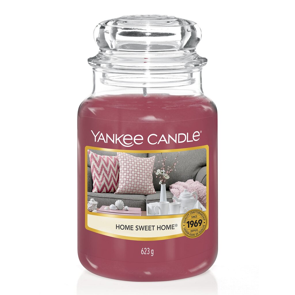 Kvapioji žvakė Yankee Candle Home Sweet Home 623 g kaina ir informacija | Žvakės, Žvakidės | pigu.lt