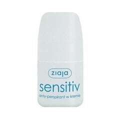 Rutulinis dezodorantas moterims Ziaja Activ Sensitive 60 ml kaina ir informacija | Dezodorantai | pigu.lt