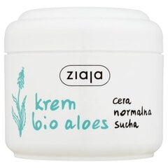 Питательный крем для лица с гелем алоэ вера гель Ziaja Bio 100 мл цена и информация | Кремы для лица | pigu.lt