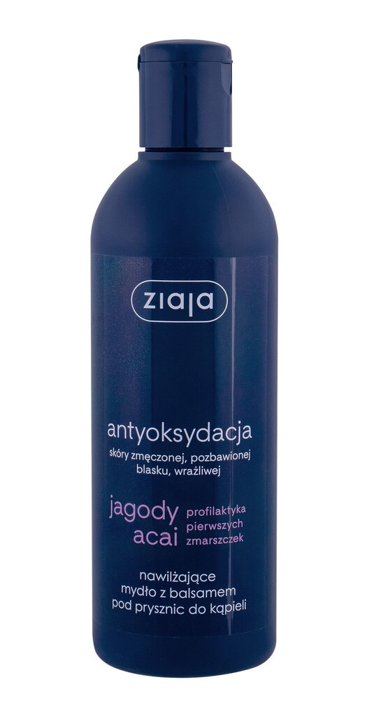 Dušo želė su Acai uogomis Ziaja Jagody Acai 300 ml kaina ir informacija | Dušo želė, aliejai | pigu.lt