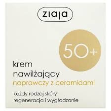 Питательный крем с керамидами Ziaja 50+ SPF6 50 мл цена и информация | Кремы для лица | pigu.lt