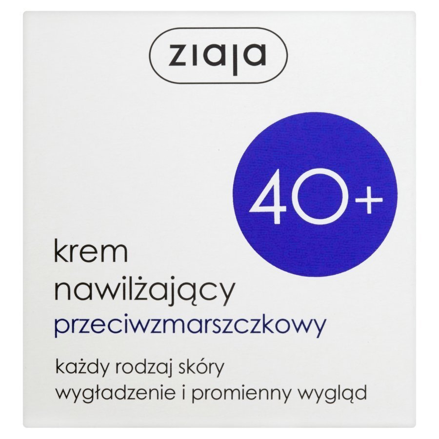 Drėkinamasis veido kremas nuo raukšlių Ziaja 50 ml kaina ir informacija | Veido kremai | pigu.lt