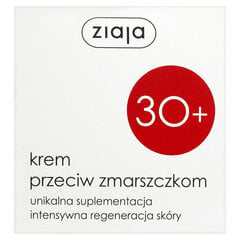 Восстанавливающий крем против морщин Ziaja 30+ 50 мл цена и информация | Кремы для лица | pigu.lt