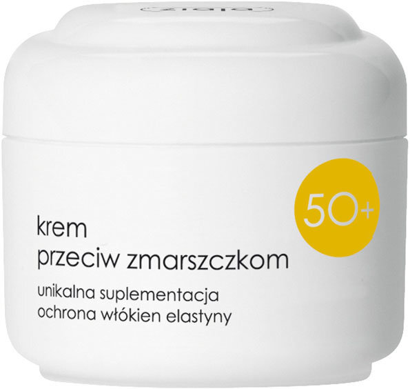 Jauninamasis veido kremas nuo raukšlių Ziaja 50+ 50 ml цена и информация | Veido kremai | pigu.lt