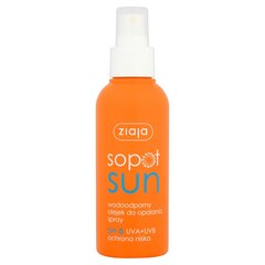 Vandeniui atsparus įdegio aliejus Ziaja Sopot Sun SPF6 125 ml kaina ir informacija | Kremai nuo saulės | pigu.lt