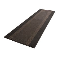 Ковровая дорожка Hanse Home Basic Band Brown, 80x250 см цена и информация | Ковры | pigu.lt