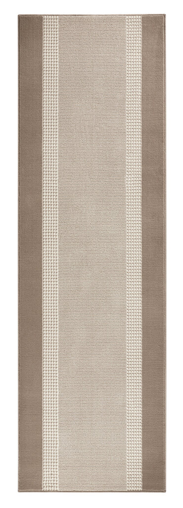 Hanse Home kiliminis takas  Band Beige Cream, 80x350 cm  kaina ir informacija | Kilimai | pigu.lt