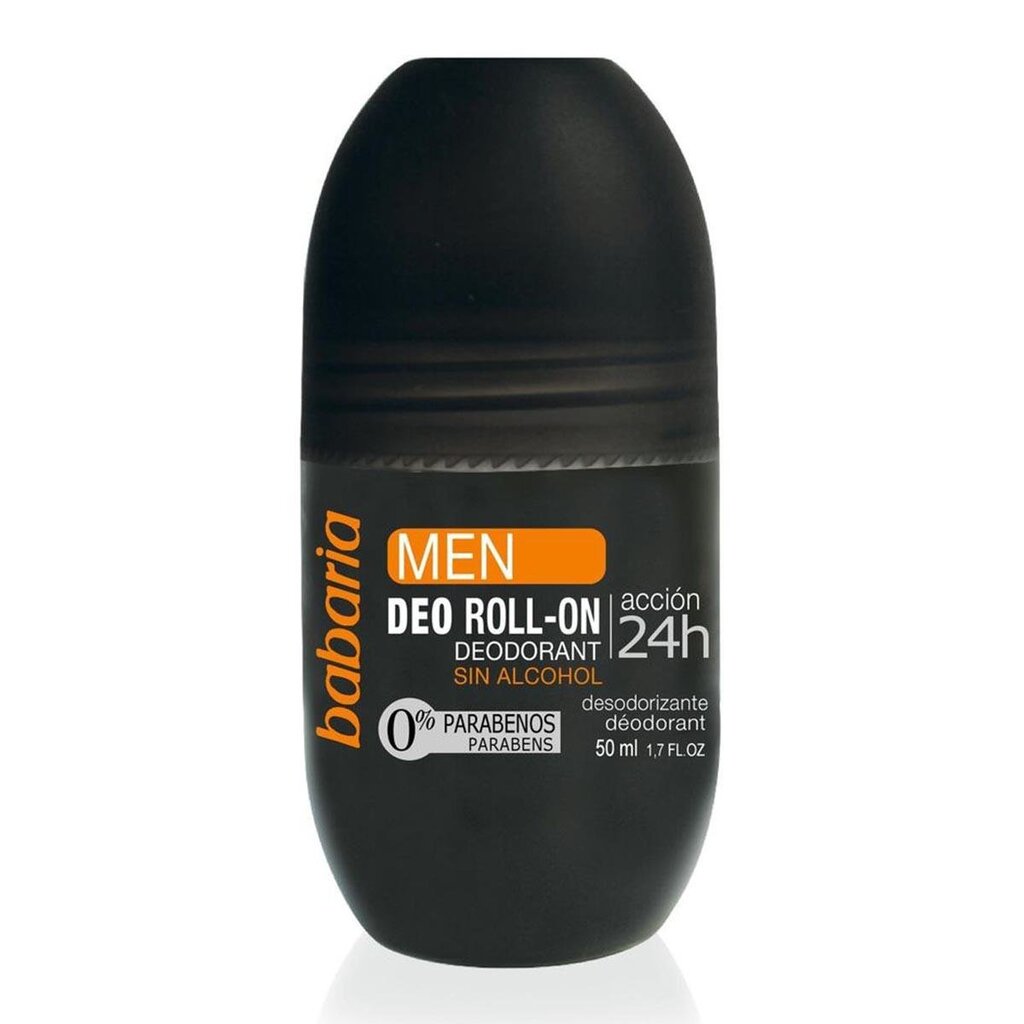 Rutulinis dezodorantas vyrams Babaria Men 24 h, 50 ml kaina ir informacija | Dezodorantai | pigu.lt