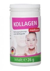 Maisto papildas Medicura Kollagen, 60 kapsulių цена и информация | Витамины, пищевые добавки, препараты для красоты | pigu.lt
