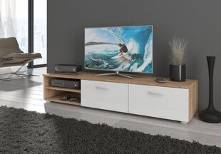 TV staliukas Magic, ąžuolo/baltos spalvos kaina ir informacija | TV staliukas Magic, ąžuolo/baltos spalvos | pigu.lt