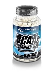 IronMaxx BCAA´s + Glutamine 800 130 kaps. kaina ir informacija | Aminorūgštys | pigu.lt