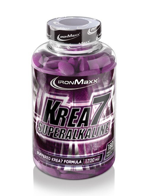 IronMaxx Krea7 Superalkaline, 90 tablečių kaina ir informacija | Kreatinas | pigu.lt