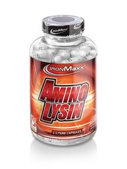 IronMaxx Amino Lysine, 130 kapsulių kaina ir informacija | IronMaxx Vitaminai, maisto papildai, preparatai | pigu.lt