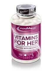 IronMaxx Vitamins For Her 150 kaps. kaina ir informacija | Vitaminai | pigu.lt