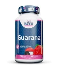 Maisto papildas Haya Labs Guarana 60 tab. kaina ir informacija | Energetikai | pigu.lt
